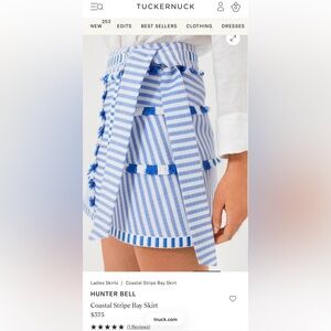 Hunter Bell Coastal Stripe Bay Skirt